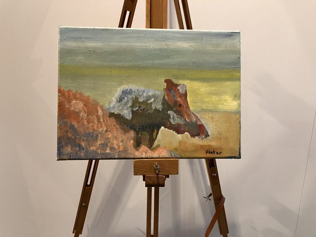 Wild Zwijntje 1977 35 x 25 cm