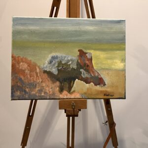 Wild Zwijntje 1977 35 x 25 cm