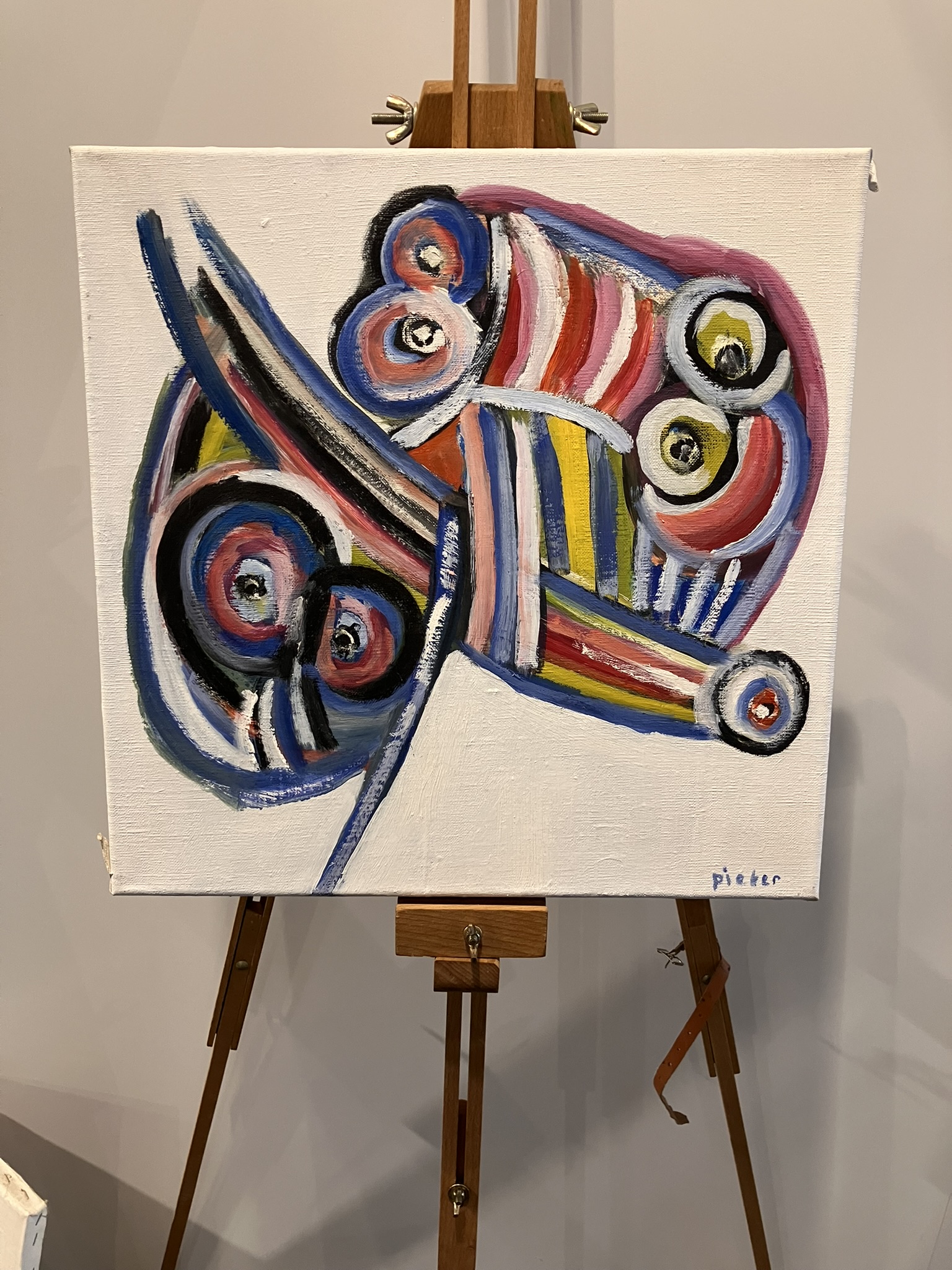 De Hengst 1983 (40,5 x 40,5 cm)
