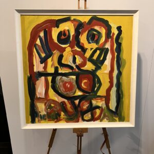 The horse nose 1984 64 x 64cm