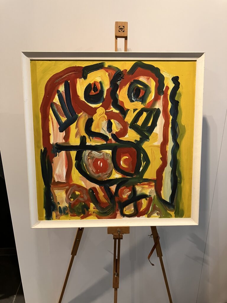The horse nose 1984 64 x 64cm