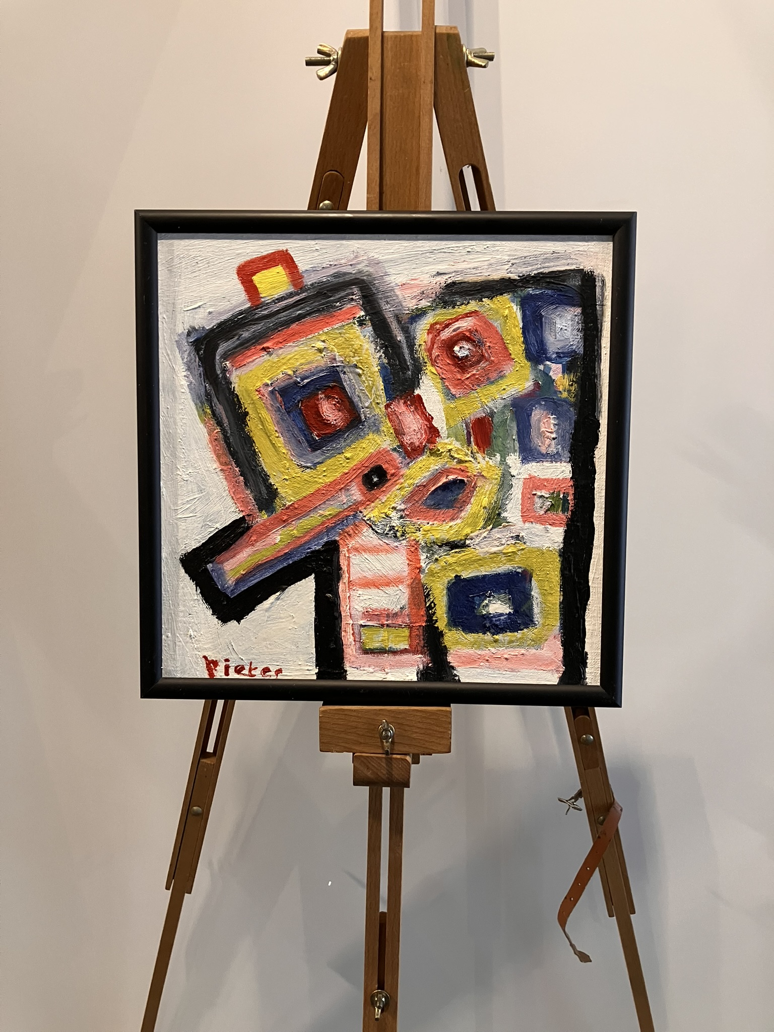 Drieluik de reiziger deel 1 31 x 31cm ws 1990